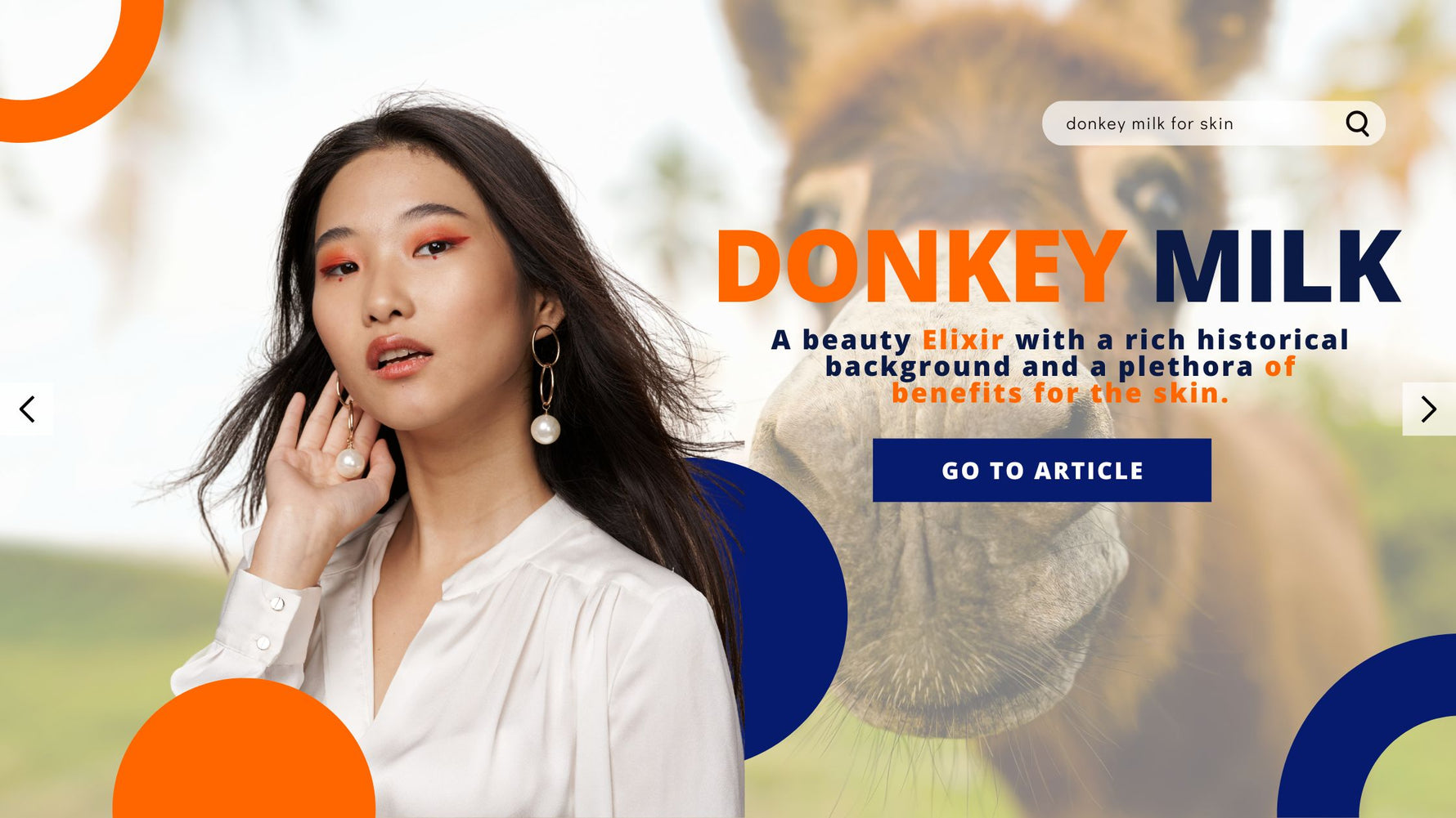 Unveiling the Secret: Donkey Milk in Skincare – Benefits and Uses